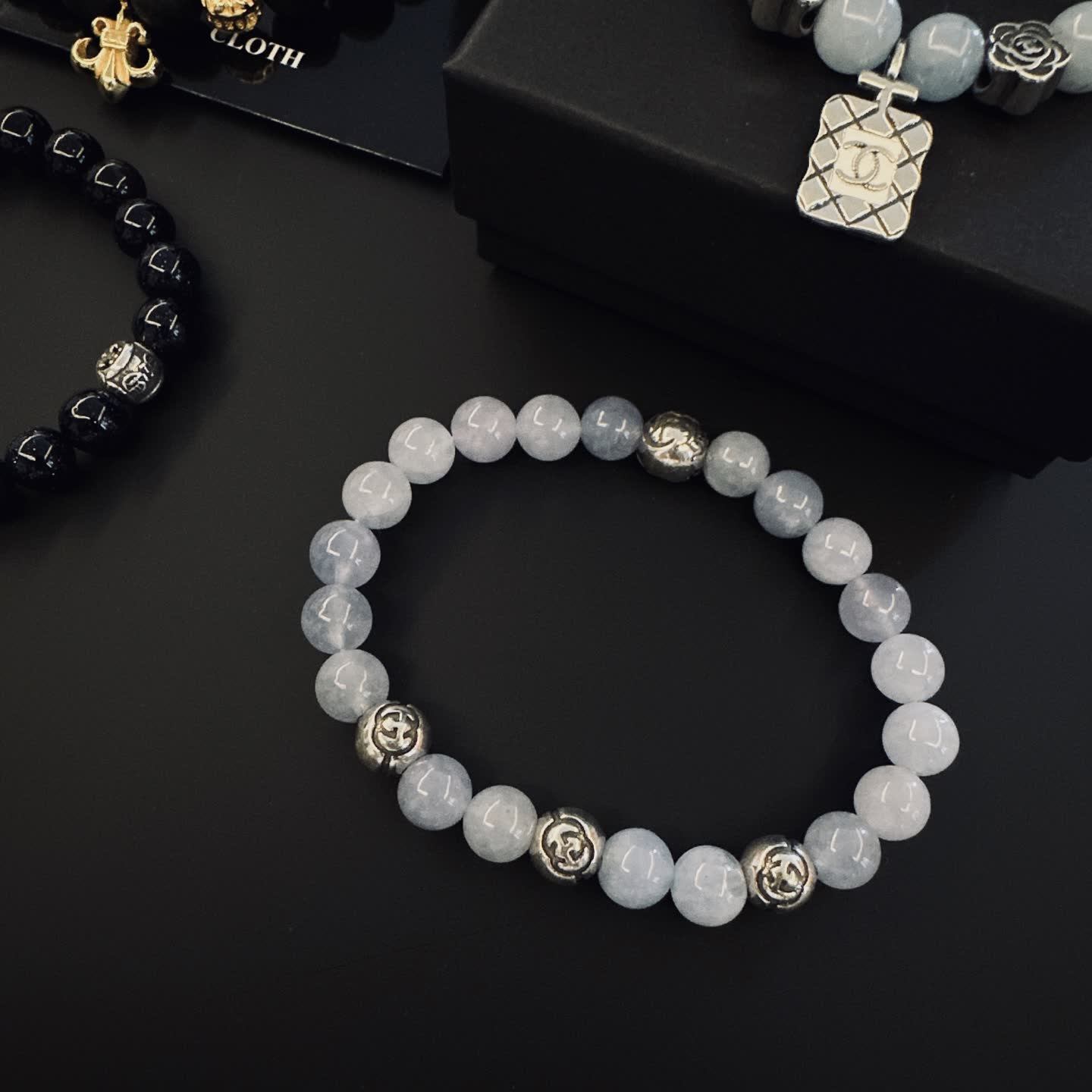 Chrome Hearts Beaded Bracelets Set